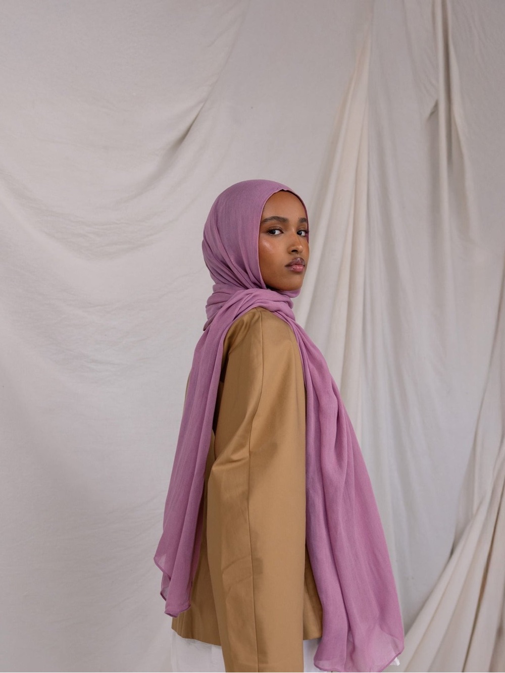 Vela - Mermaid Pink Hijab